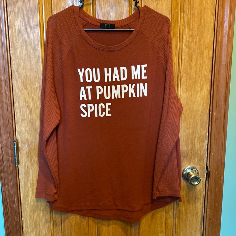 2 Fall Themed Long Sleeve Shirts